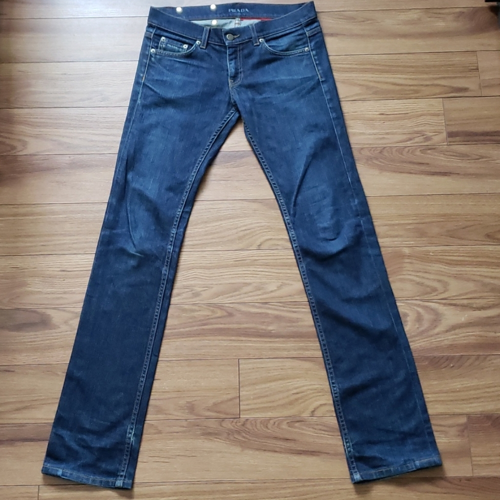 Pre-owned Prada denim.